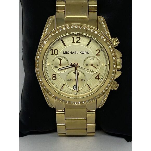 Michael Kors MK5166 Women's Stainless Steel Analog Dial Quartz Wrist Watch JK284 - Picture 2 of 12